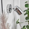 Douarnenez Muurlamp Chroom, 1-licht