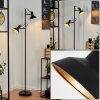 Vouzy Staande lamp Zwart, 2-lichts