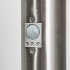 Sessa Padverlichting Nikkel mat, 1-licht, Bewegingsmelder