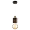 Nordlux SIV Hanger Marmer kleur, Zwart, 1-licht