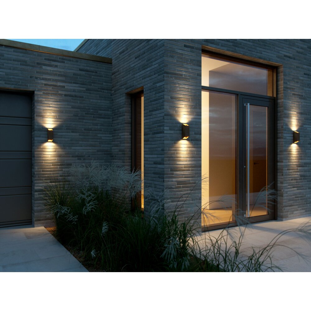 Nordlux NICO Buiten muurverlichting Roest, 1-licht main product photo