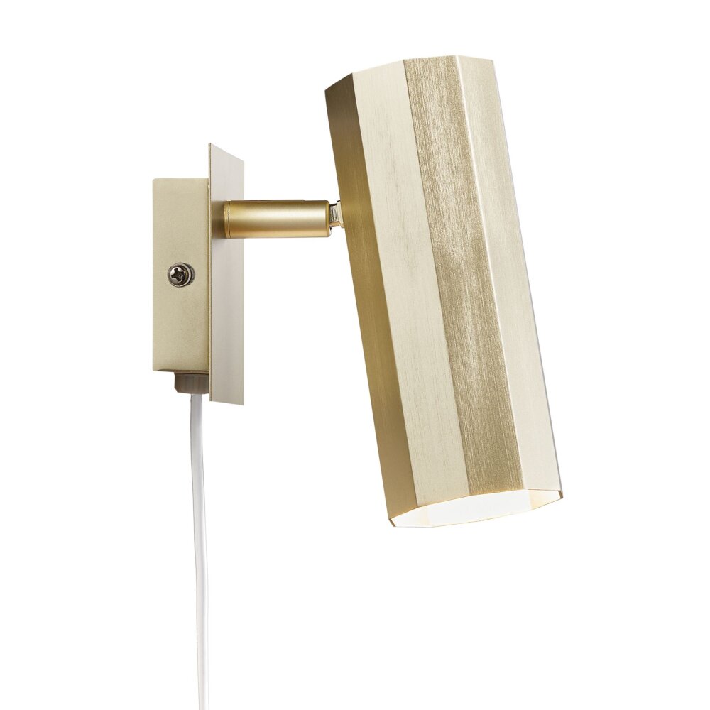 Nordlux ALANIS Muurlamp Messing, 1-licht