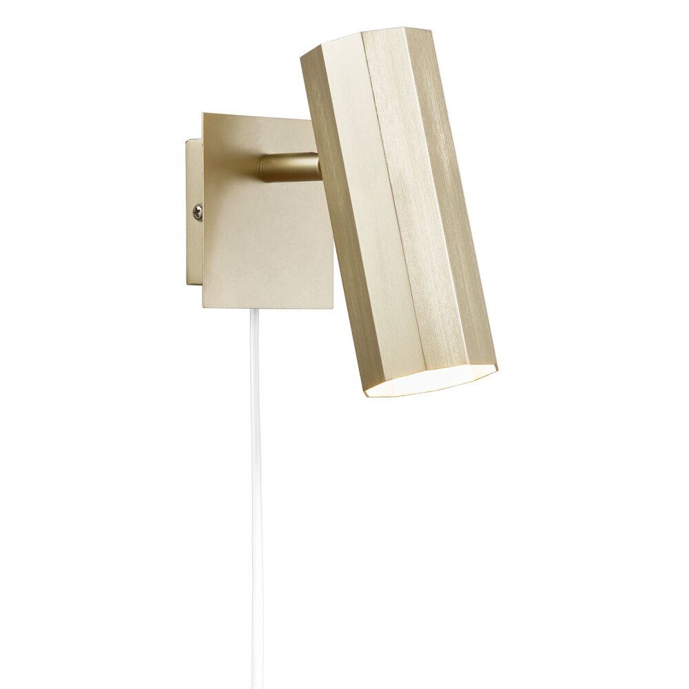 Nordlux ALANIS Muurlamp Messing, 1-licht