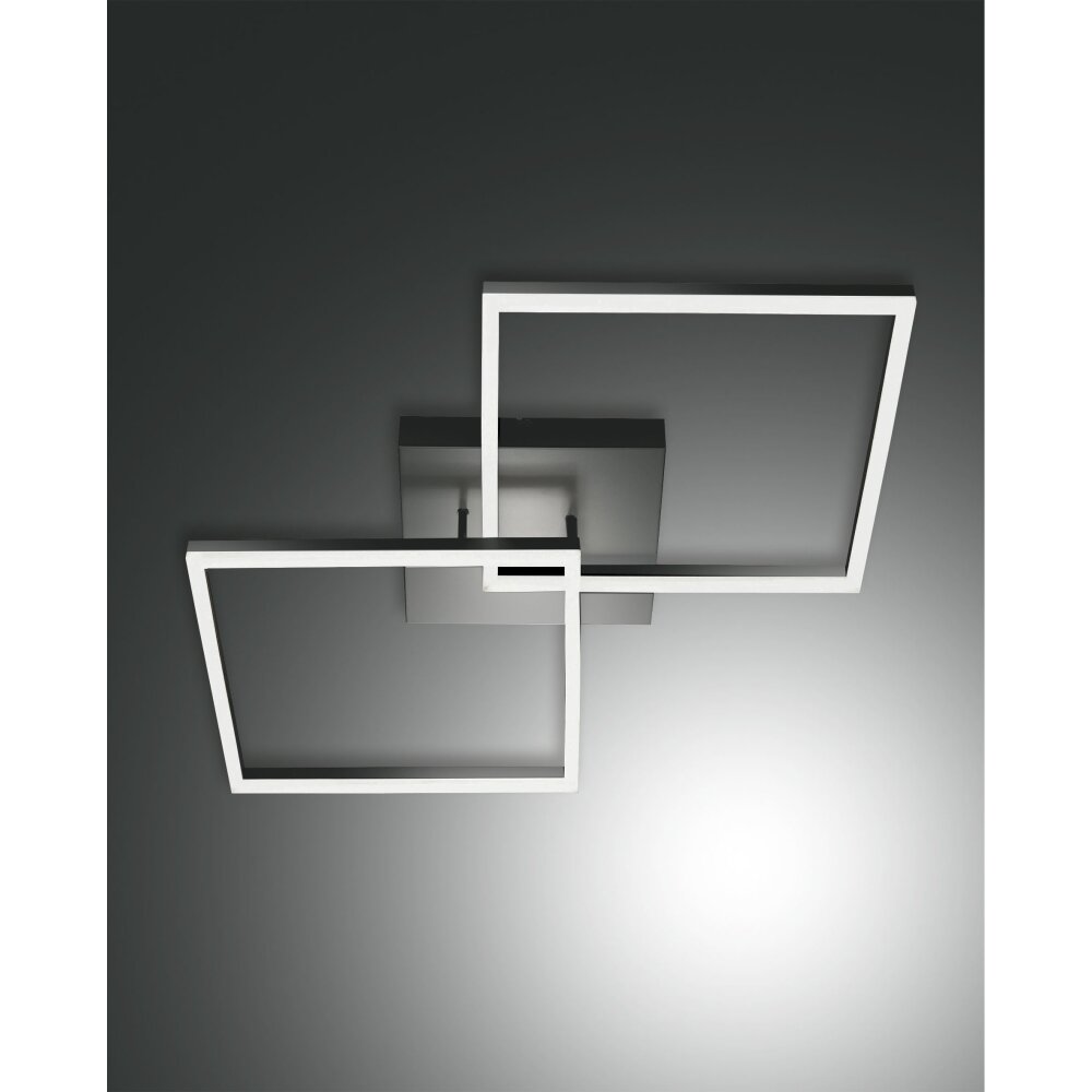 Fabas Luce Bard Plafondlamp LED Antraciet, 1-licht main product photo