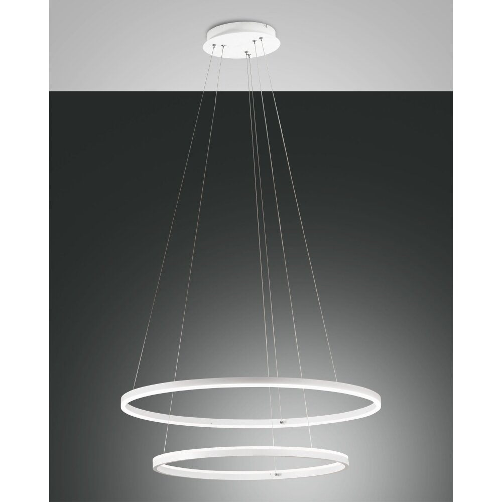 Fabas Luce Giotto Hanglamp LED Wit, 2-lichts main product photo