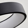 Areja Hanger LED Zwart, Wit, 1-licht