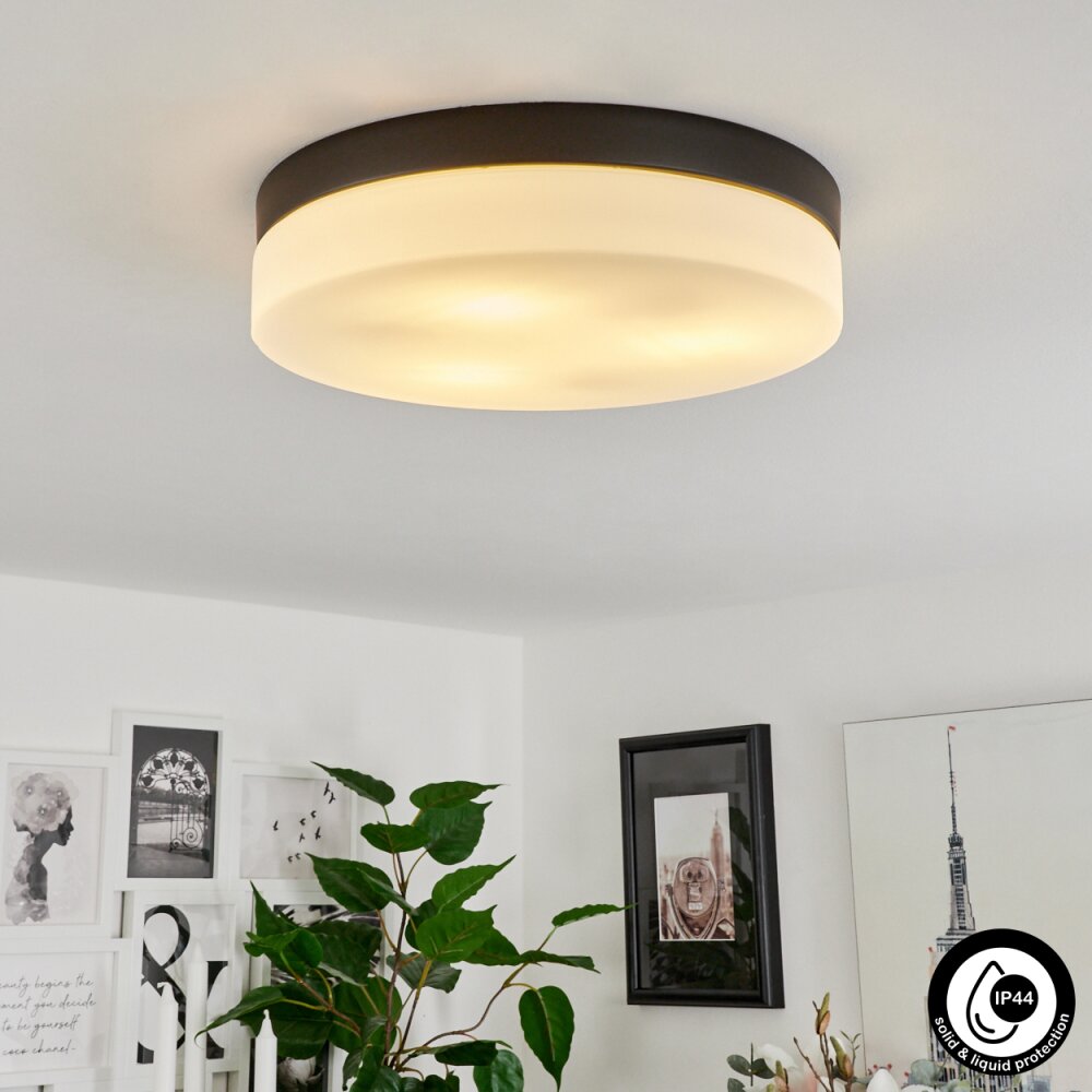 Valpedre Plafondlamp Zwart, 3-lichts main product photo