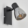 Murianette Muurlamp Zwart, 1-licht