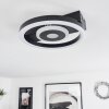 Canhoso Plafondlamp LED Zwart, 1-licht