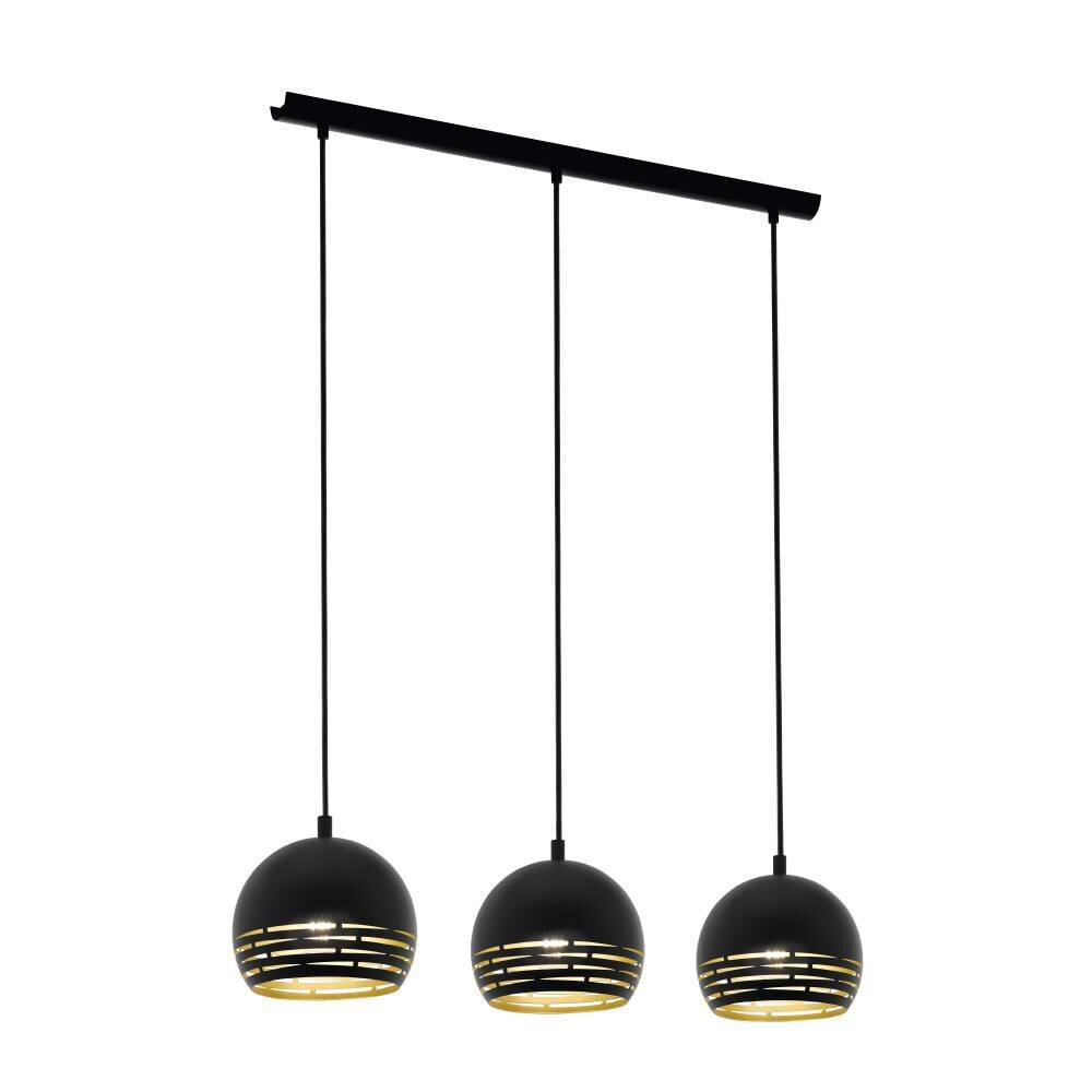 Eglo CAMASTRA Hanglamp Goud, Zwart, 3-lichts main product photo