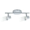 Eglo ORVIETO Plafondlamp LED Chroom, 2-lichts