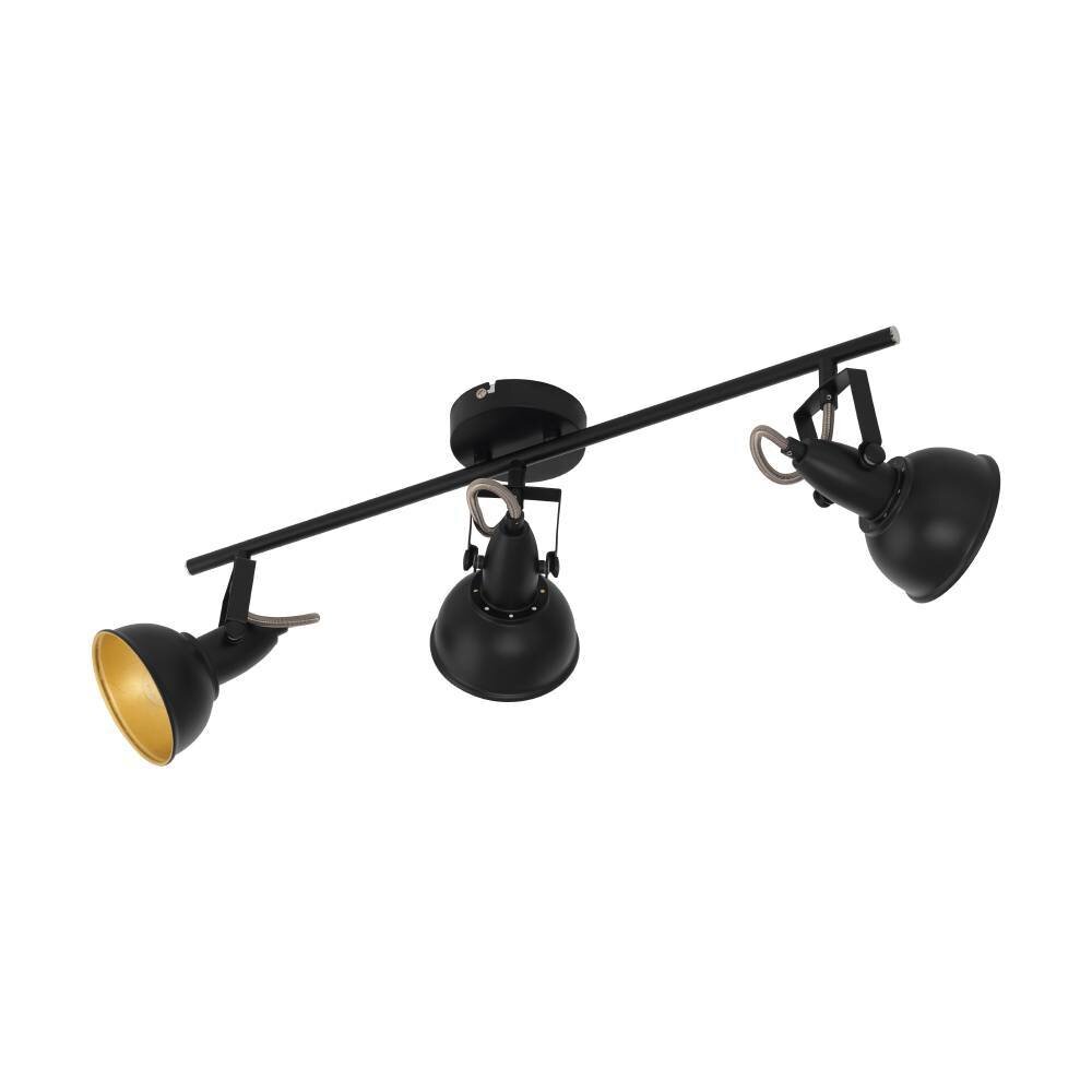 Eglo THORNTON Plafondlamp Goud, Zwart, 3-lichts main product photo