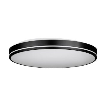 Eglo OROTAVA Plafondlamp LED Zwart, 2-lichts, Afstandsbediening