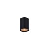 Trio Cookie Plafondlamp Goud, Zwart, 1-licht