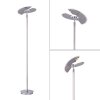Paul Neuhaus PURE-MUTIL Uplighter LED Staal geborsteld, 2-lichts