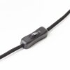 Brilliant Weald Tafellamp Hout licht, Zwart, 1-licht