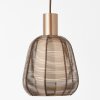 Brilliant Wallace Hanglamp Mokka, 1-licht