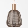 Brilliant Wallace Hanglamp Mokka, 1-licht