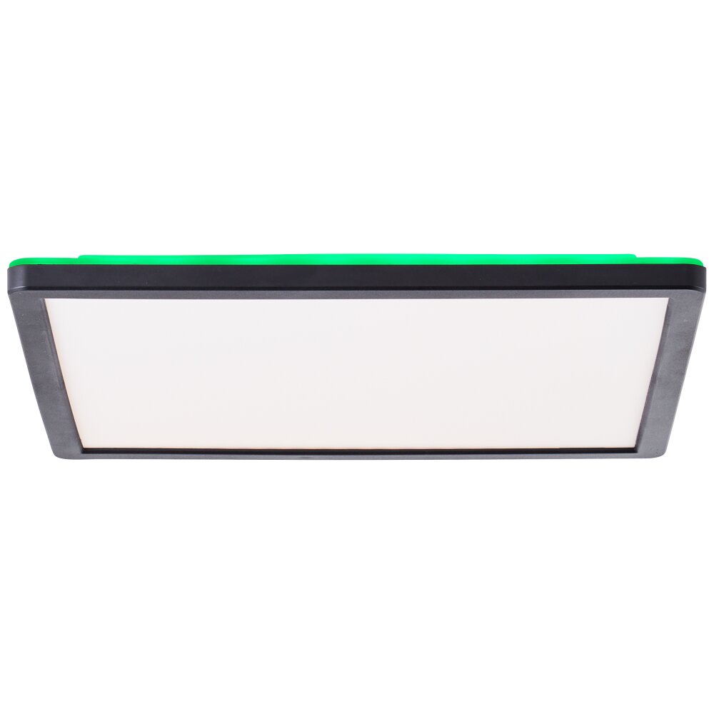 Brilliant Saltery Plafondpaneel LED Wit, 1-licht, Afstandsbediening, Kleurwisselaar