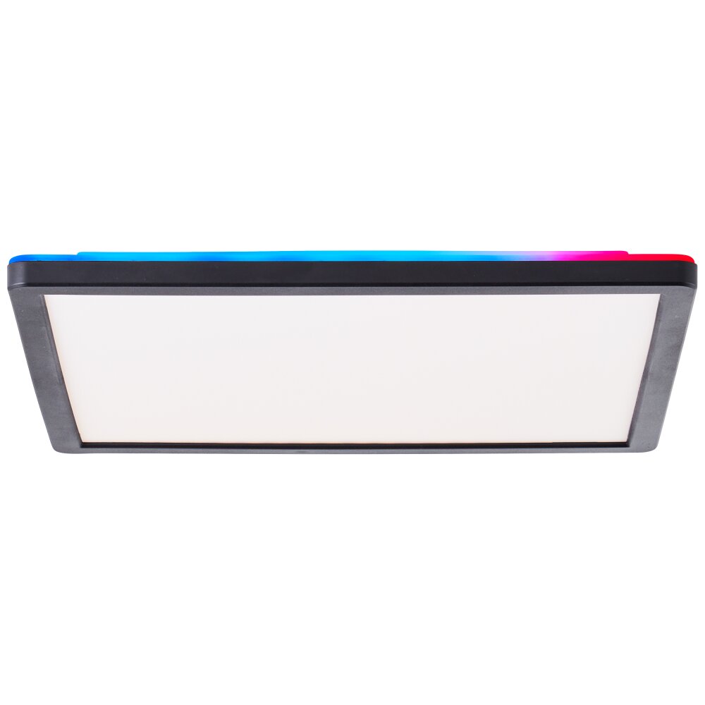 Brilliant Saltery Plafondpaneel LED Wit, 1-licht, Afstandsbediening, Kleurwisselaar