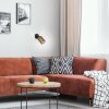 Brilliant Cheval Muurlamp Zwart, 1-licht