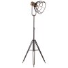 Brilliant Reece Staande lamp Koperkleurig, Zwart, 1-licht