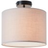 Brilliant Aike Plafondlamp Zwart, 1-licht