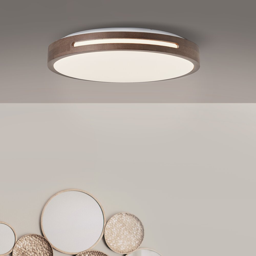 Brilliant Woodbury Plafondlamp LED Wit, 1-licht main product photo
