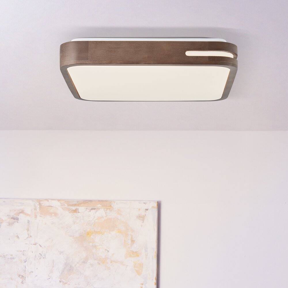 Brilliant Woodbury Plafondlamp LED Wit, 1-licht main product photo