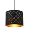 Globo CLARKE Hanglamp Zwart, 3-lichts