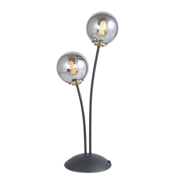 Globo JORGE Tafellamp Zwart, 2-lichts
