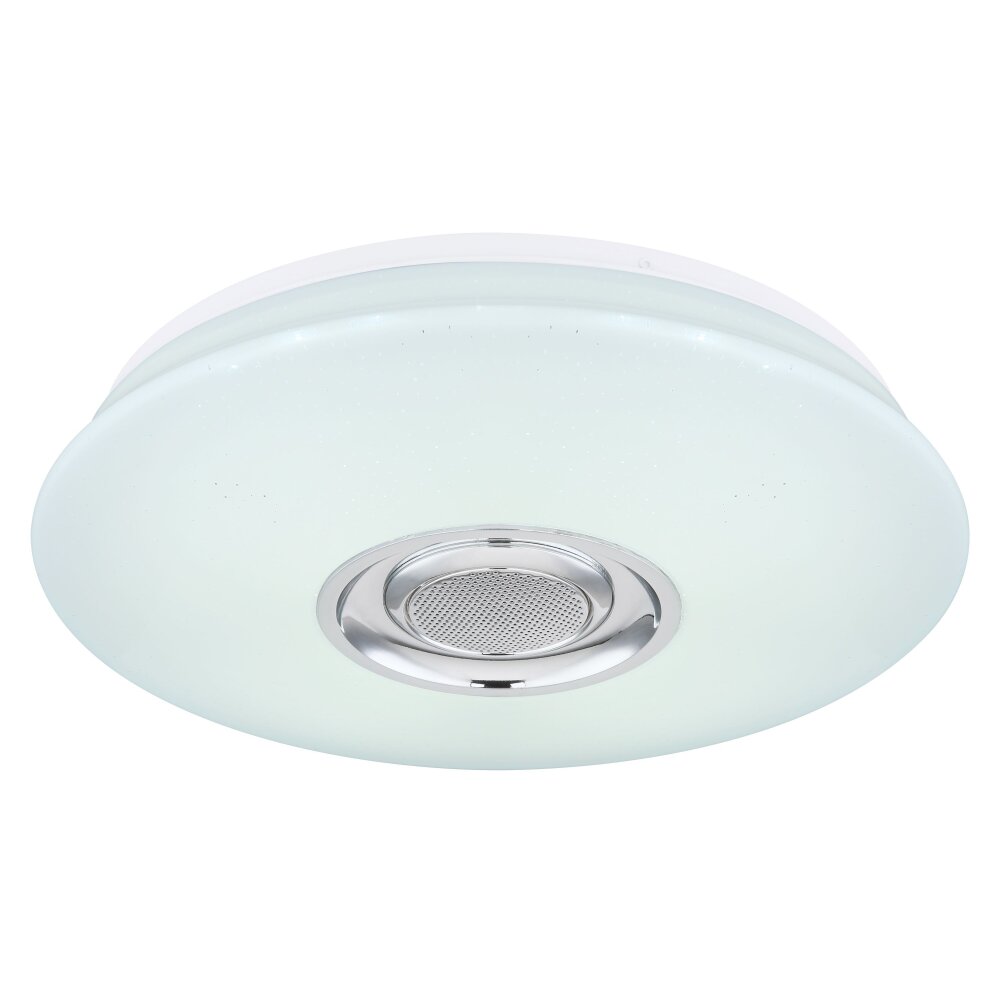 Globo DUNNY Plafondlamp LED Wit, 1-licht, Afstandsbediening, Kleurwisselaar