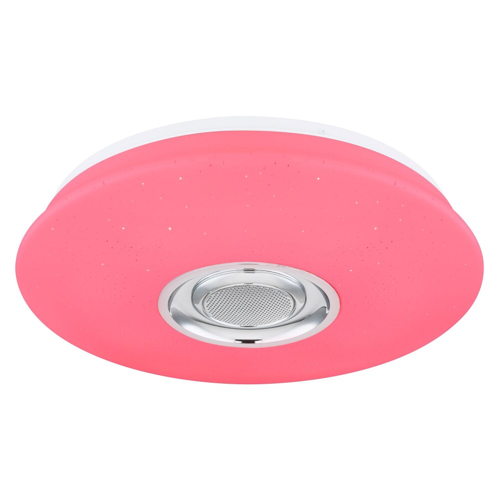 Globo DUNNY Plafondlamp LED Wit, 1-licht, Afstandsbediening, Kleurwisselaar