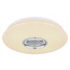 Globo DUNNY Plafondlamp LED Wit, 1-licht, Afstandsbediening, Kleurwisselaar