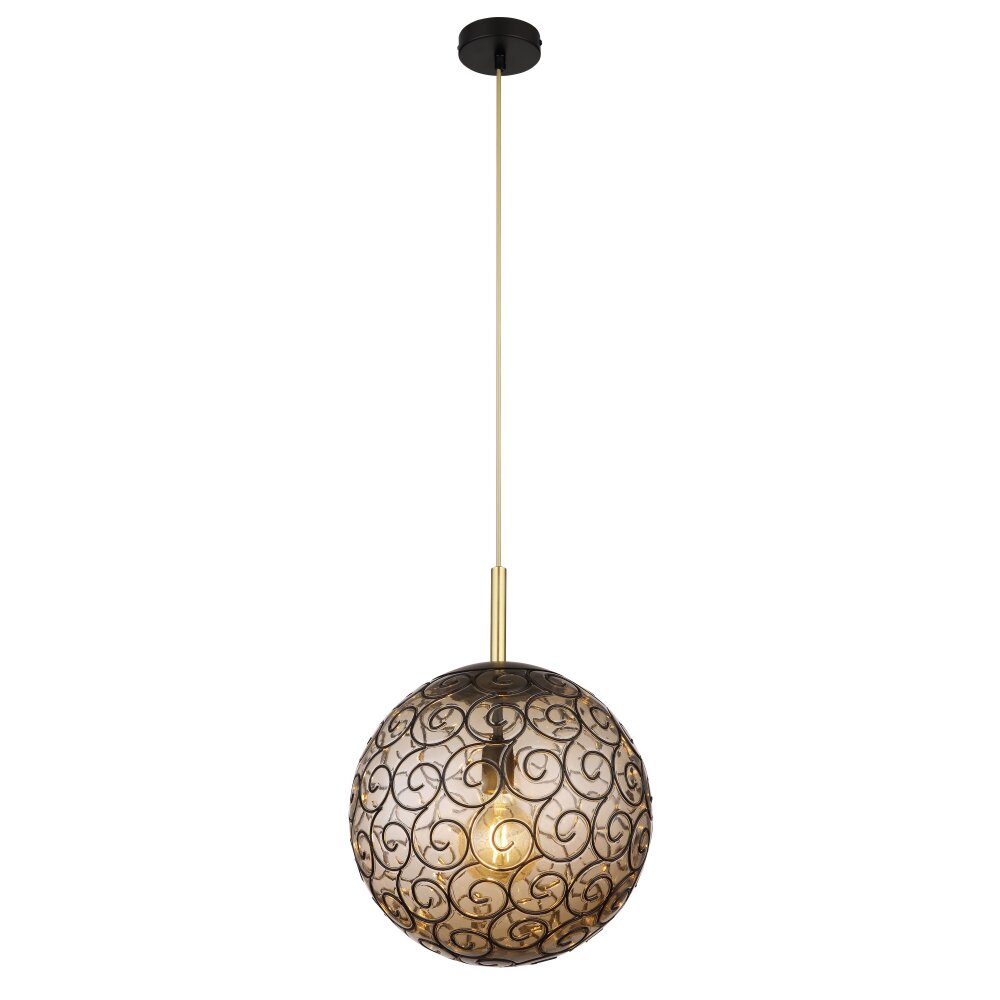 Globo FITZ Hanger Zwart, 1-licht main product photo