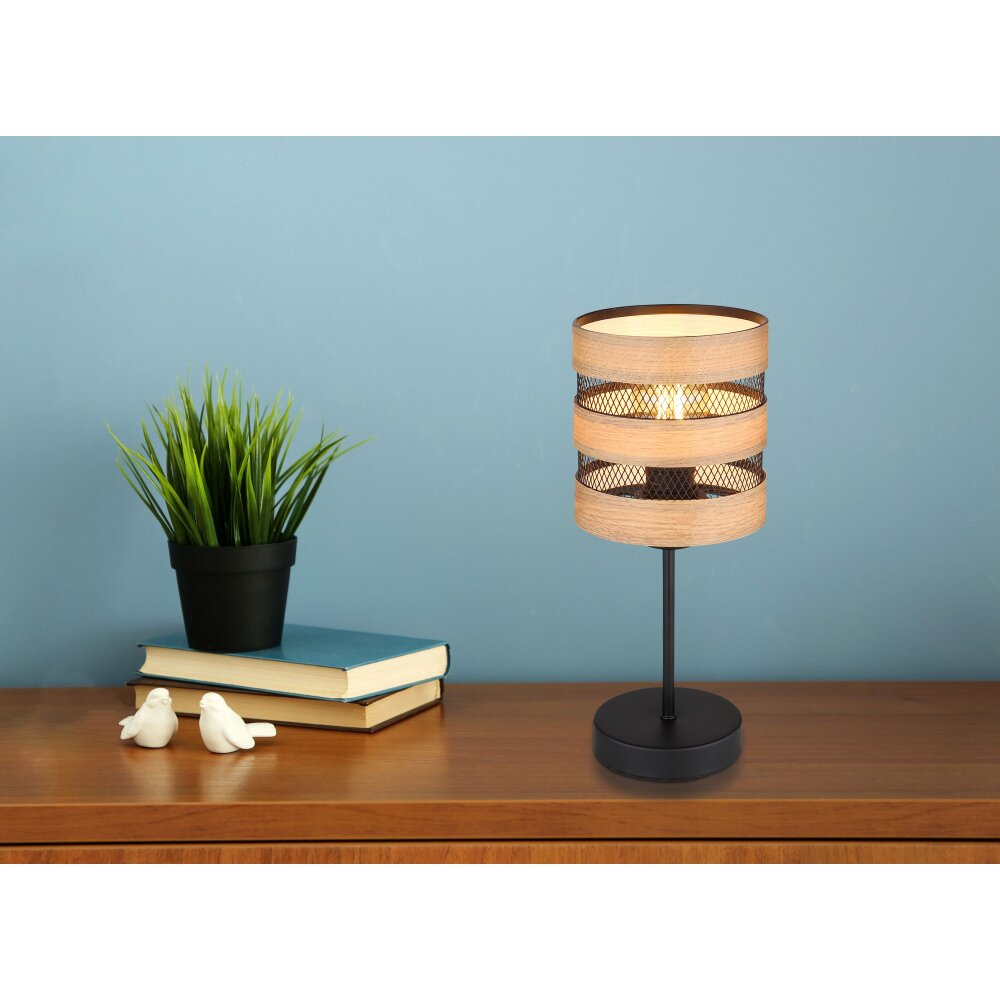 Globo SOENI Tafellamp Zwart, 1-licht main product photo