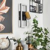Reboleiro Muurlamp LED Zwart, 2-lichts