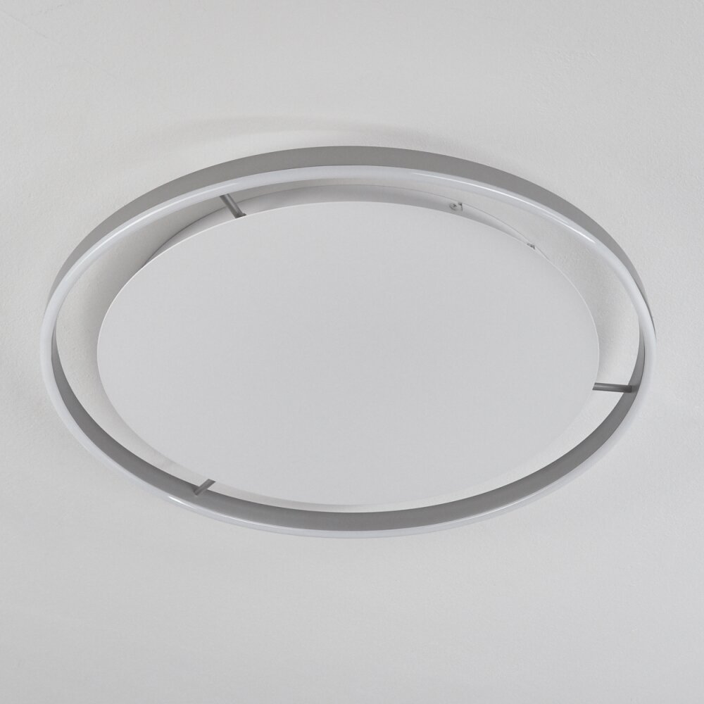 Barril Plafondlamp LED Wit, 1-licht