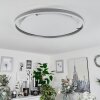 Barril Plafondlamp LED Wit, 1-licht