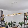 Pompu Hanglamp LED Natuurlijke kleuren, Wit, 1-licht
