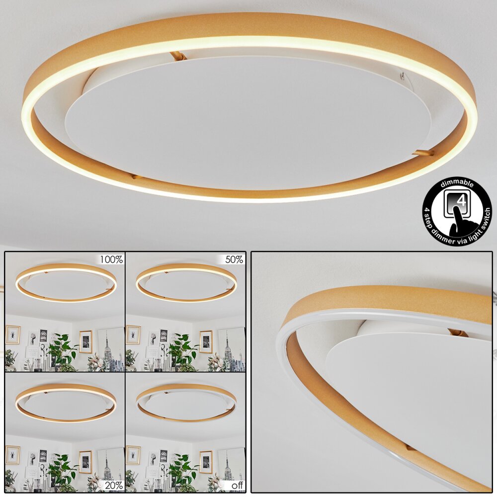 Barril Plafondlamp LED Wit, 1-licht main product photo