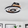 Taboneira Plafondlamp LED Natuurlijke kleuren, Zwart, Wit, 1-licht