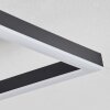 Canhoso Plafondlamp LED Zwart, 1-licht