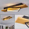 Pompu Plafondlamp LED Natuurlijke kleuren, Zwart, 1-licht