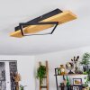 Pompu Plafondlamp LED Natuurlijke kleuren, Zwart, 1-licht
