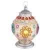 Globo GELASIUS Tafellamp Grijs, Zilver, 1-licht