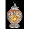 Globo GELASIUS Tafellamp Grijs, Zilver, 1-licht