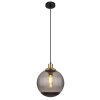 Globo POTTER Hanger Messing, Zwart, 1-licht