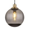 Globo POTTER Hanger Messing, Zwart, 1-licht