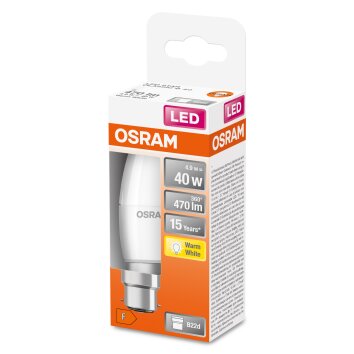 OSRAM LED STAR LED B22d 4,9 watt 2700 kelvin 470 lumen OSRAM LED STAR LED B22d 4,9 watt 2700 kelvin 470 lumen